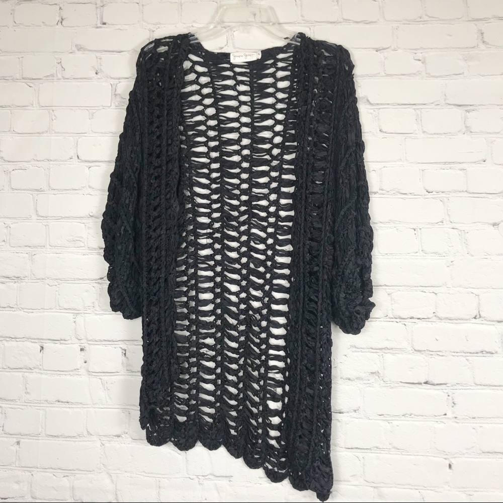 Black Jayne Jay Wrap Shirt